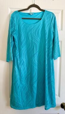 Dana Buchman Shift Dress. Size Large.